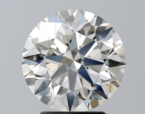 3.02 carat I-SI2 Excellent cut Natūralus Round Deimantas (1)