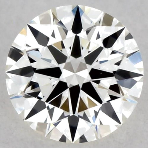 0.24 carat J-VVS1 Excellent cut Natūralus Round Deimantas (1)