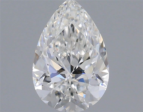 0.51 carat F-VS1 Natūralus Pear Deimantas (1)