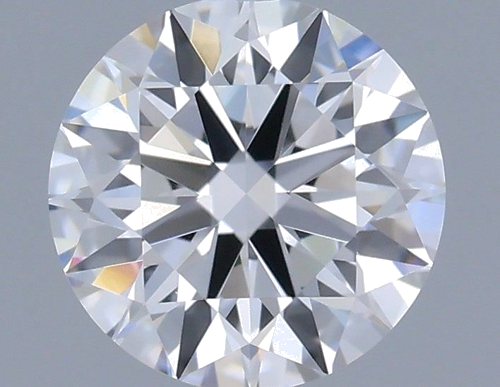 0.37 carat F-VVS1 Excellent cut Natūralus Round Deimantas (1)