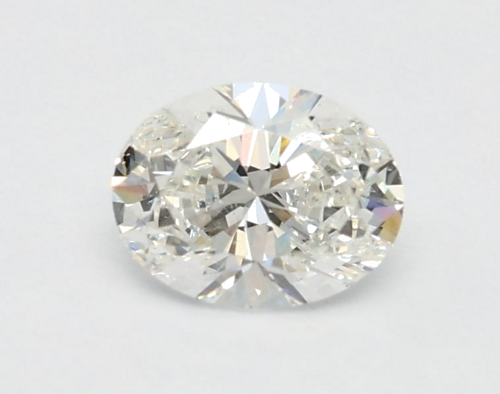0.48 carat G-SI1 Natūralus Oval Deimantas (1)
