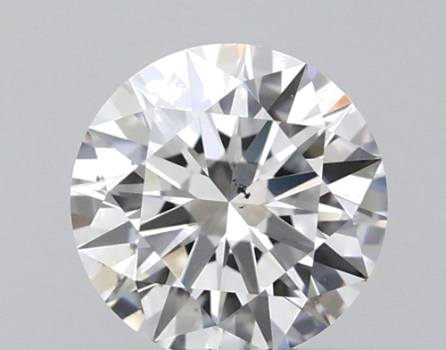 0.5 carat E-SI1 Excellent cut Natūralus Round Deimantas (1)