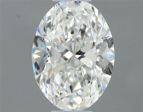 0.31 carat F-SI1 Natūralus Oval Deimantas (1)