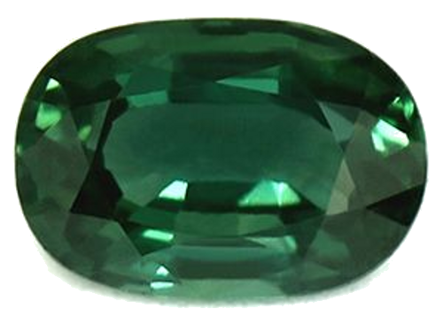 0.58 carat GREEN Cushion Safyras (1)