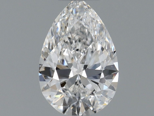 0.32 carat D-VS1 Natūralus Pear Deimantas (1)