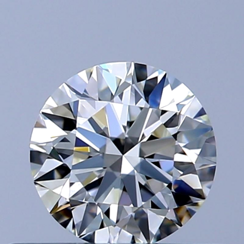 0.41 carat H-VVS1 Excellent cut Natūralus Round Deimantas (1)