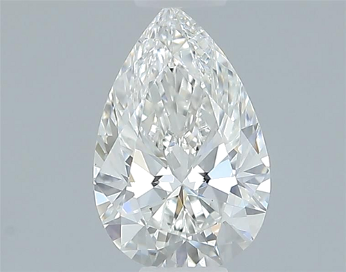 0.42 carat G-VVS1 Natūralus Pear Deimantas (1)