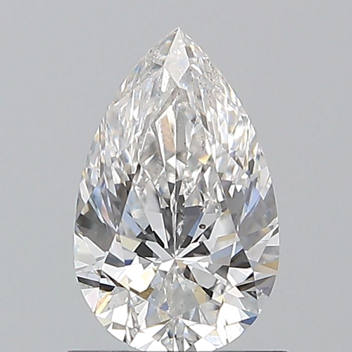 1.01 carat F-SI1 Natūralus Pear Deimantas (1)