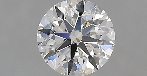 0.57 carat H-IF Excellent cut Natūralus Round Deimantas (1)