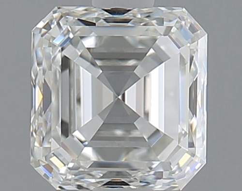 1.0 carat H-VVS1 Natūralus Asscher Deimantas (1)