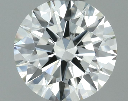 0.51 carat K-VVS2 Excellent cut Natūralus Round Deimantas (1)