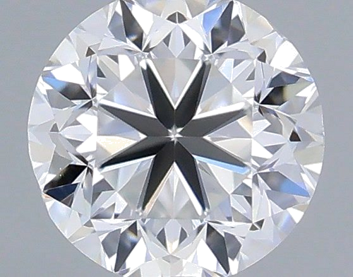 0.4 carat D-VS1 Fair cut Natūralus Round Deimantas (1)