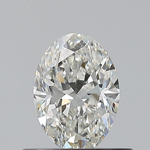 0.5 carat G-VS2 Natūralus Oval Deimantas (1)