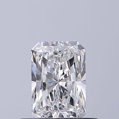 0.43 carat D-VVS2 Natūralus Radiant Deimantas (1)