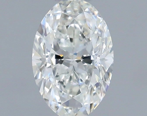 0.3 carat H-SI2 Natūralus Oval Deimantas (1)