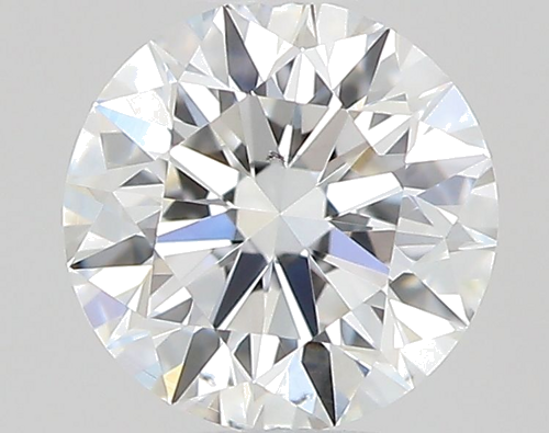 0.33 carat G-SI1 Excellent cut Natūralus Round Deimantas (1)
