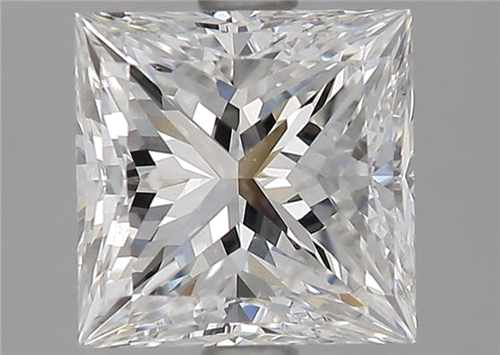 2.01 carat E-VS1 Natūralus Princess Deimantas (1)