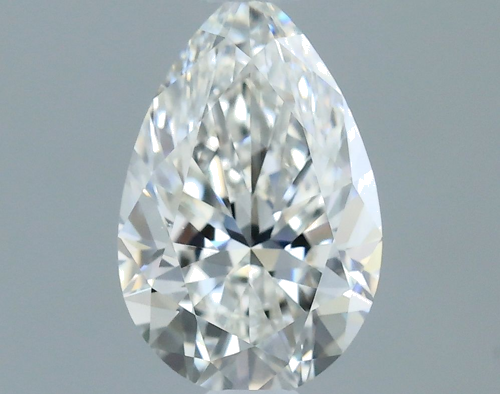 0.5 carat F-VS1 Natūralus Pear Deimantas (1)