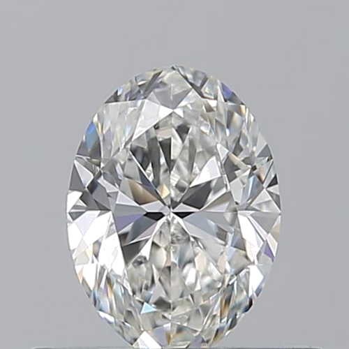 0.5 carat G-IF Natūralus Oval Deimantas (1)