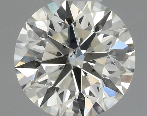0.42 carat K-SI1 Excellent cut Natūralus Round Deimantas (1)