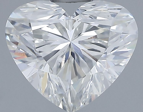 2.02 carat I-SI2 Natūralus Heart Deimantas (1)