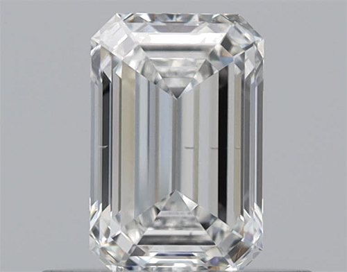 0.52 carat F-VS2 Natūralus Emerald Deimantas (1)
