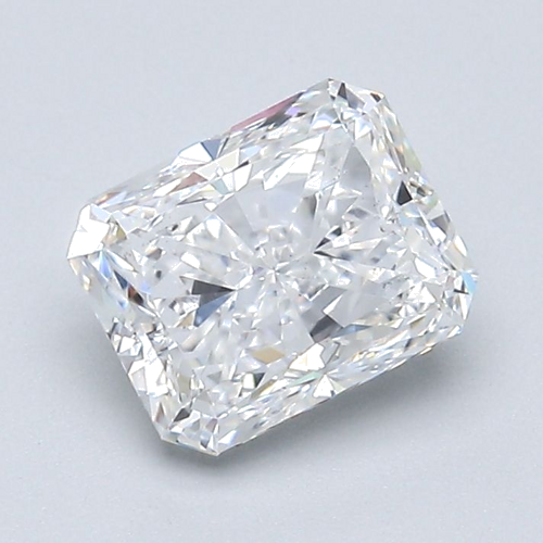 1.51 carat E-SI1 Natūralus Radiant Deimantas (1)