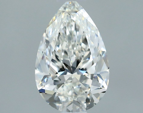 0.7 carat G-VS1 Natūralus Pear Deimantas (1)