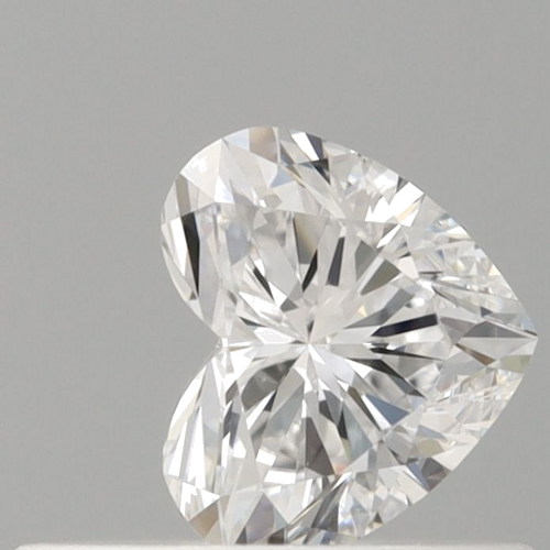0.35 carat D-VVS1 Natūralus Heart Deimantas (1)
