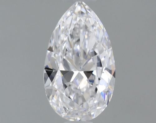 0.4 carat D-VS1 Natūralus Pear Deimantas (1)