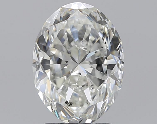 2.5 carat H-SI1 Natūralus Oval Deimantas (1)