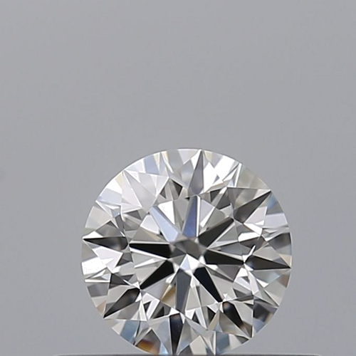 0.37 carat F-VVS2 Excellent cut Natūralus Round Deimantas (1)