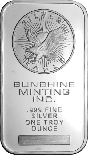 1 oz Серебряный слиток Eagle (1)