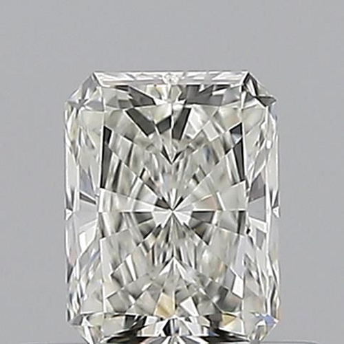 0.5 carat I-VVS2 Natūralus Radiant Deimantas (1)