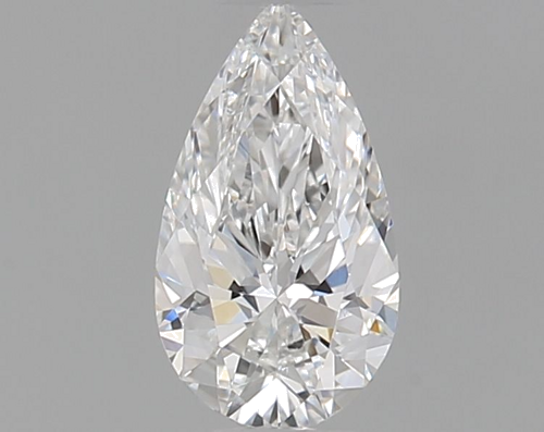 0.3 carat E-VS1 Natūralus Pear Deimantas (1)