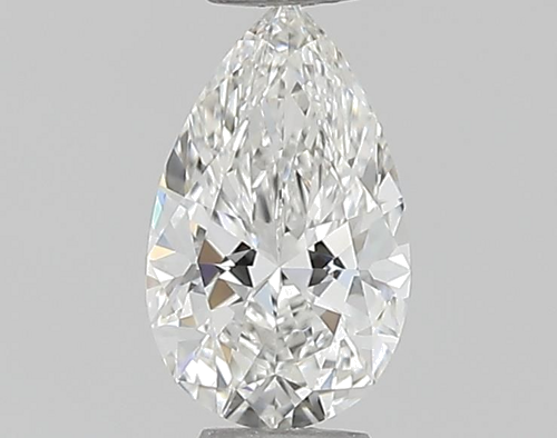 0.4 carat G-IF Natūralus Pear Deimantas (1)