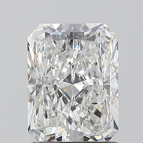 1.3 carat F-SI1 Natūralus Radiant Deimantas (1)