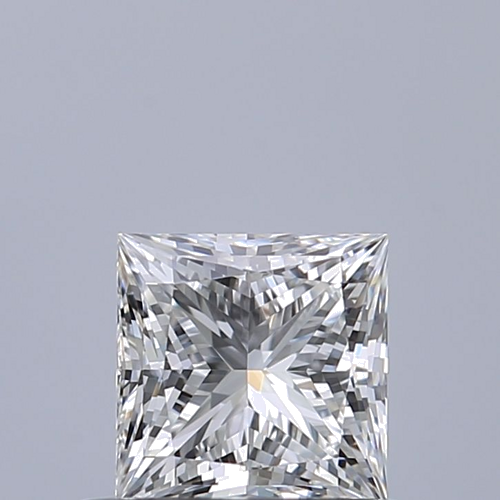 0.57 carat F-VVS1 Natūralus Princess Deimantas (1)