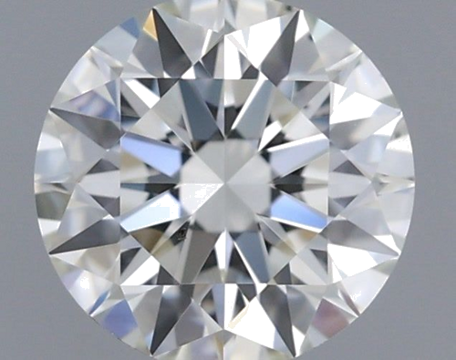 0.5 carat I-VS2 Excellent cut Natūralus Round Deimantas (1)