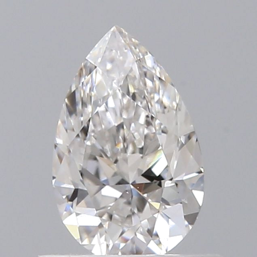 0.51 carat G-VS2 Natūralus Pear Deimantas (1)