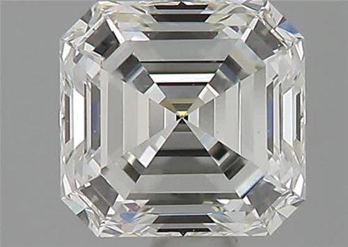 1.02 carat H-VVS1 Natūralus Asscher Deimantas (1)