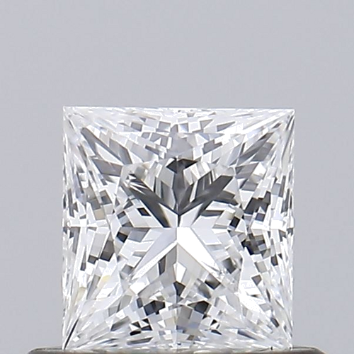 0.49 carat D-SI2 Natūralus Princess Deimantas (1)