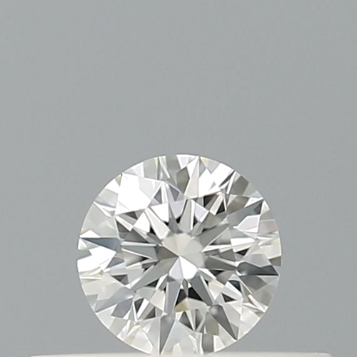 0.19 carat F-VVS2 Excellent cut Natūralus Round Deimantas (1)