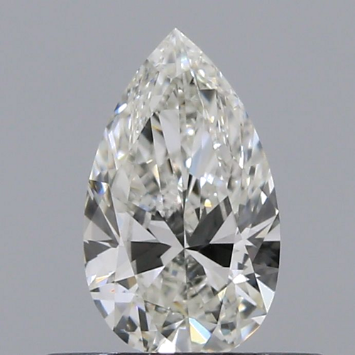 0.38 carat I-VVS1 Natūralus Pear Deimantas (1)