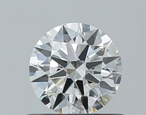 0.52 carat H-VS1 Excellent cut Natūralus Round Deimantas (1)