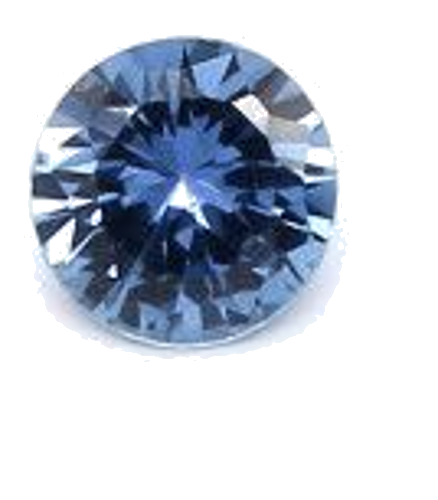 0.11 carat BLUE BRILLIANT cut Round Safyras (1)