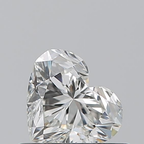 0.5 carat I-VVS1 Natūralus Heart Deimantas (1)