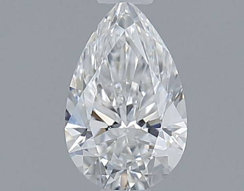 0.5 carat E-VS1 Natūralus Pear Deimantas (1)