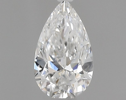 0.4 carat E-VS1 Natūralus Pear Deimantas (1)