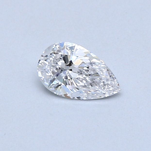 0.31 carat D-VS2 Natūralus Pear Deimantas (1)